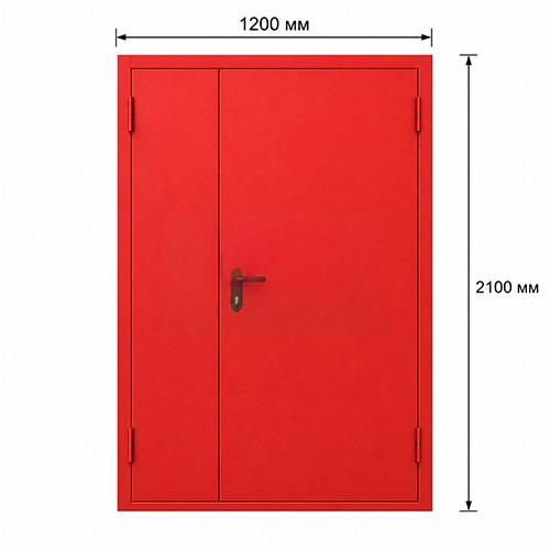 Противопожарная дверь 1200×2100 мм