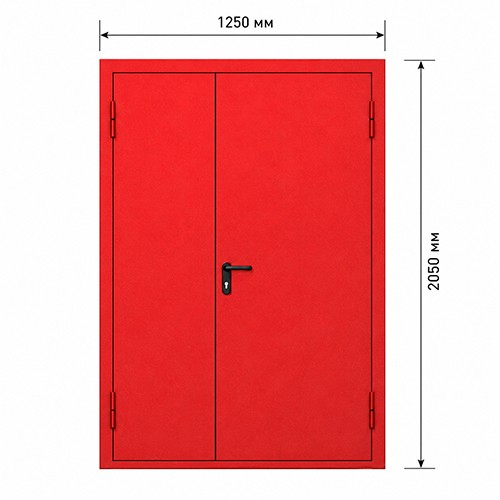 Противопожарная дверь 1250×2050 мм