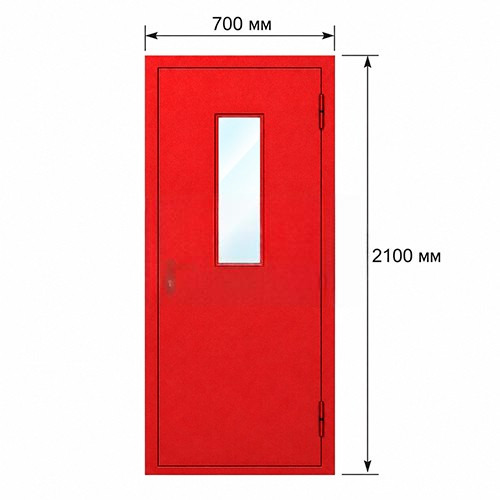 Противопожарная дверь 700×2100 мм
